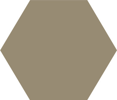 Winckelmans Hexagon Taupe, 100 x 100 x 9