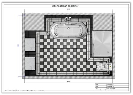 Tegelplan_patroonvloer