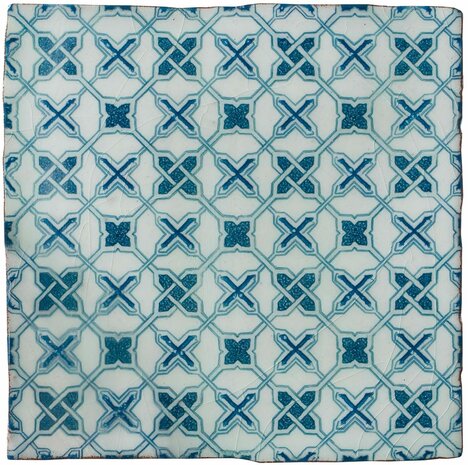 Ormeaux on Blue on Mint , 130 x 130 x 10