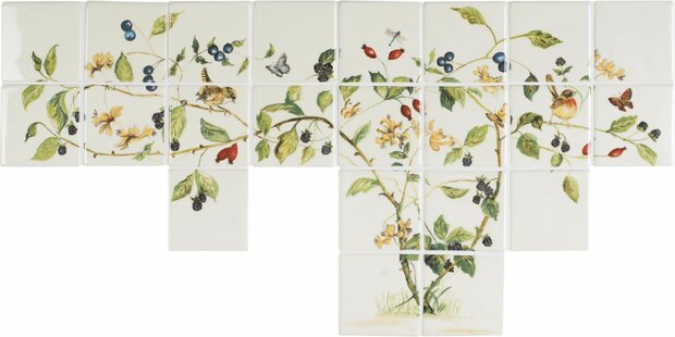 Hedgerow 22 Tile Panel , 127 x 127 x 10 per tile