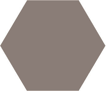 Winckelmans Hexagon Gris, 25 x 25 x 3,8 (op net)
