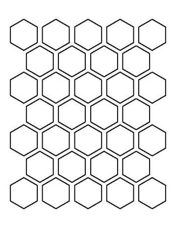 Winckelmans Hexagon Pistache, 50 x 50 x 5 (op net)