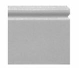 Westminster Grey Skirting Right Corner, 167 x 152