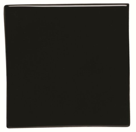 Black 105mm Field Tile, 105 x 105 x 10