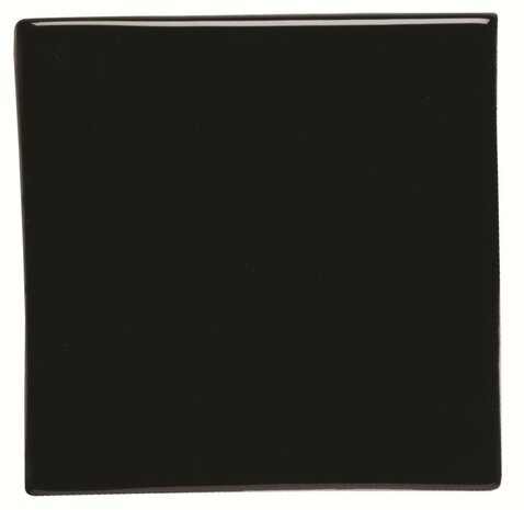 Black 105mm Field Tile, 105 x 105 x 10