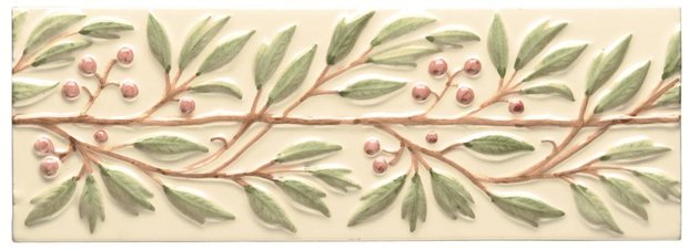 Leaf and Berry Border , 214 x 76