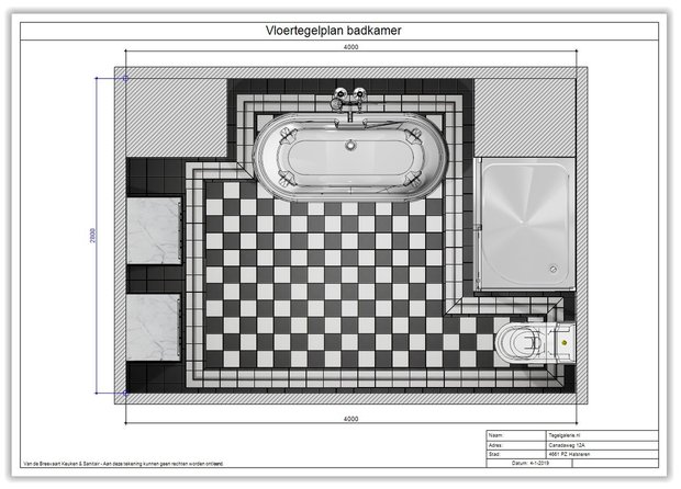 Tegelplan_patroonvloer