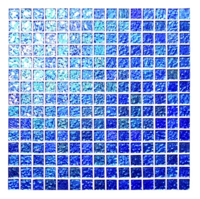 Crystal Blue Mosaic