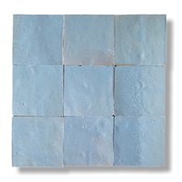Zellige Alhambra Bleu Ciel nr. 23 - 100 x 100