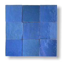 Zellige Alhambra Bleu Holandaise nr. 16 - 100 x 100