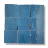 Zellige Alhambra Bleu Denim nr. 33 - 100 x 100