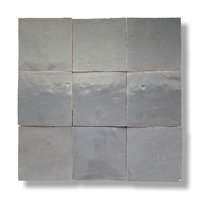 Zellige Alhambra Gris Souris nr. 63 - 100 x 100