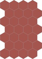 Bisazza cementtegel Hexagon Diaspro E 200 x 230