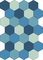 Bisazza cementtegel Hexagon Primavera E 200 x 230