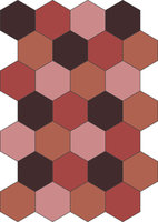 Bisazza cementtegel Hexagon Estate E 200 x 230