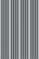 Bisazza cementtegel Square Pipe Straight Grey 200 x 200