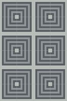 Bisazza cementtegel Square Pipe Corner Grey 200 x 200