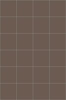 Bisazza cementtegel Square Tabacco Q 200 x 200