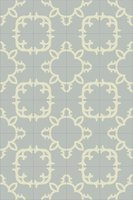 Bisazza cementtegel Square Lace Frost 200 x 200