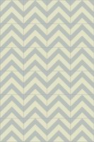 Bisazza cementtegel Square Zag Frost 200 x 200