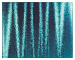 Aurora Borealis Aqua Gloss Splashback, 750 x 600 x 6