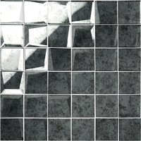 Grey 50mm Facet Mosaic , 310 x 310 x 5