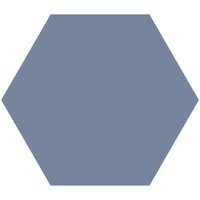 Hexagon Large Classic 185 x 185 (Blue)