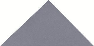 Triangle 104 x 73 x 73 (Blue)