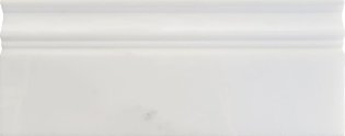 Viano White Honed Skirting , 305 x 150 x 10
