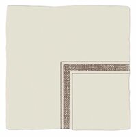 Linen Corner Sepia on Palomino, 130 x 130 x 10