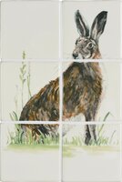 Wise Hare 6 Tile Panel , 127 x 127 x 10 per tile