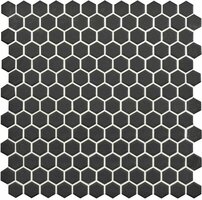 Slip Resistant Mini Black Hexagon, 320 x 280 x 6