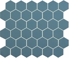 Slip Resistant Blue/Grey Hexagon, 320 x 280 x 6