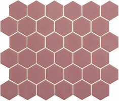 Slip Resistant Pink Hexagon, 320 x 280 x 6