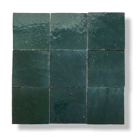 Zellige Alhambra Vert Fonce nr. 45 - 100 x 100