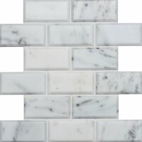 Viano White Polished Bevel, 305 x 261 x 10