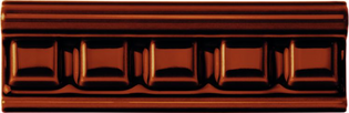 Teapot Brown Dentil, 152 x 50