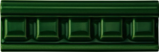Edwardian Green Dentil, 152 x 50