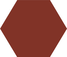 Winckelmans Hexagon Rouge, 100 x 100 x 9