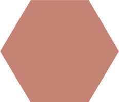 Winckelmans Hexagon Vieux Rose, 150 x 150 x 9