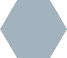 Winckelmans Hexagon Bleu Pale, 100 x 100 x 9