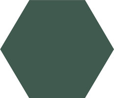 Winckelmans Hexagon Vert Fonce, 150 x 150 x 9
