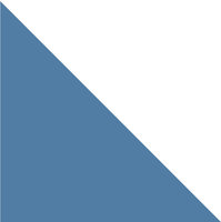 Winckelmans Triangle Bleu Fonce, 70 x 70 x 100 x 9
