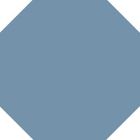 Winckelmans Octagon Bleu, 100 x 100 x 9