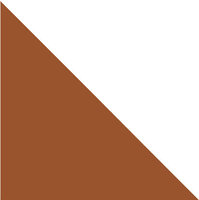 Winckelmans Triangle Caramel, 35 x 35 x 50 x 9