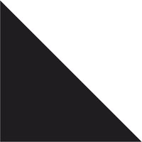 Winckelmans Triangle Noir, 70 x 70 x 100 x 9