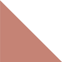 Winckelmans Triangle Vieux Rose, 70 x 70 x 100 x 9