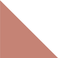 Winckelmans Triangle Vieux Rose, 70 x 70 x 100 x 9