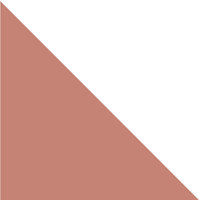 Winckelmans Triangle Vieux Rose, 50 x 50 x 70 x 9