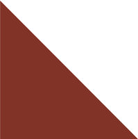 Winckelmans Triangle Rouge, 100 x 100 x 140 x 9
